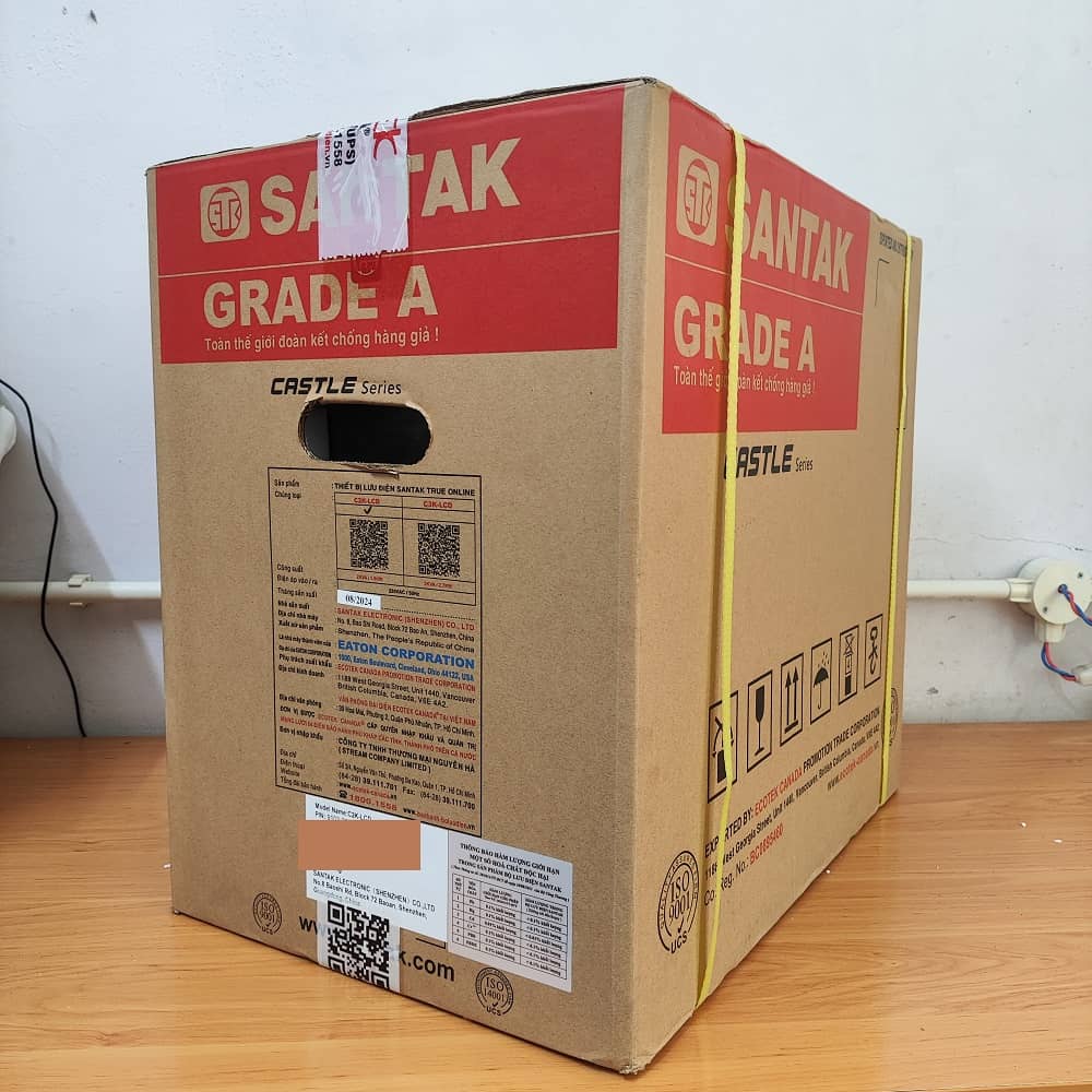 Hình ảnh vỏ thùng Bộ lưu điện UPS Santak 2kVA mã sản phẩm C2K-LCD