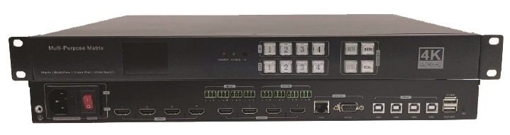  AMPD-0404G – Multipurpose Device – Video Wall – KVM Controller