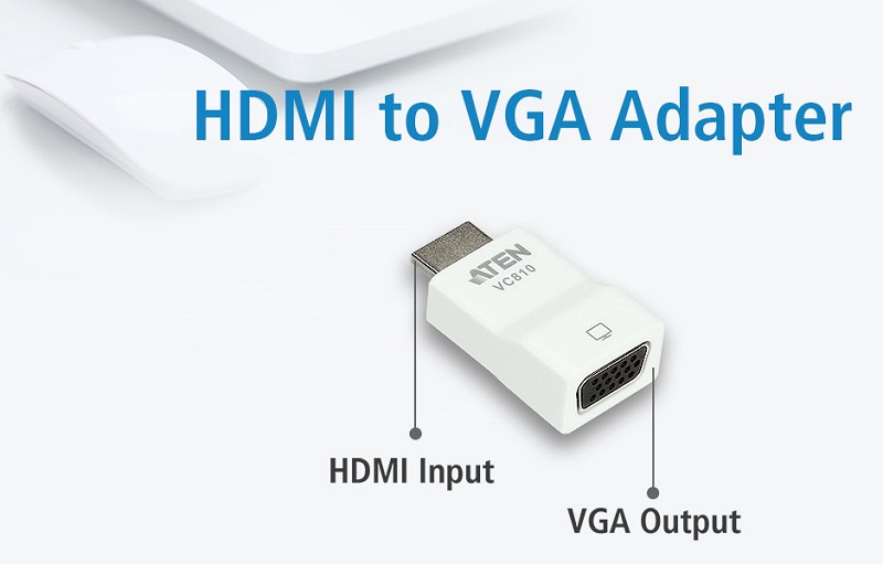 ATEN VC810 HDMI to VGA Adapter