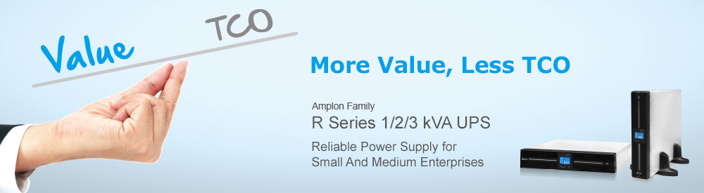 UPS DELTA R-3K UPS302R2002N0B6 3000VA/2700W cung cấp nguồn điện đáng tin cậy cho các doanh nghiệp nhỏ vừa