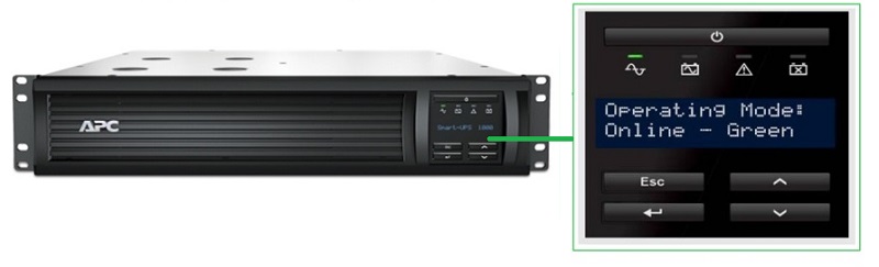 Bộ lưu điện APC SMT1000RMI2UC 1000VA/700W with SmartConnect