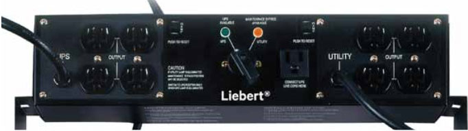 Mặt sau của Bộ lưu điện Emerson/Vertiv Liebert PS1000RT3-230 1000VA/900W