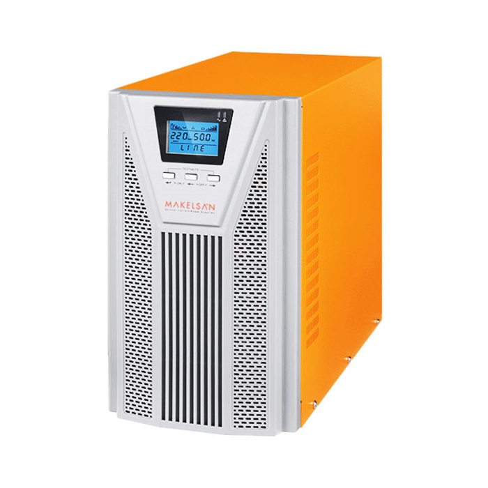 Bộ Lưu Điện MAKELSAN Powerpack SE 1KVA 1000VA/900W mặt nghiêng