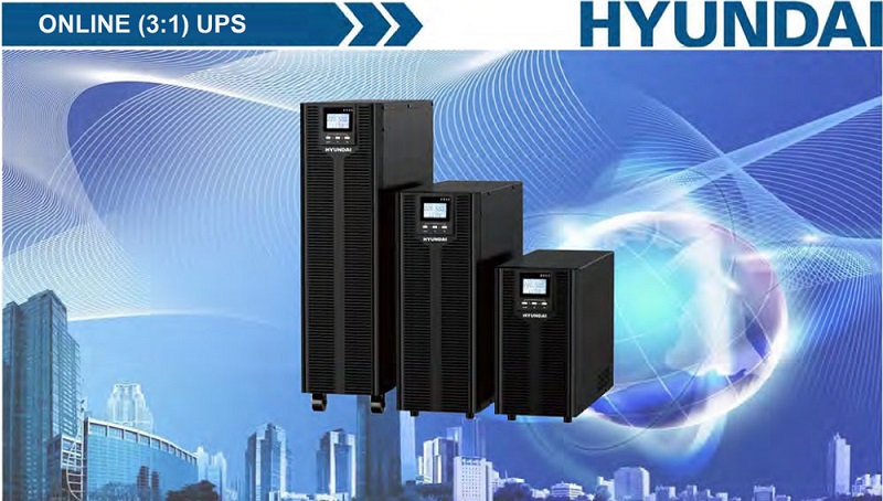 Bộ lưu điện Online HYUNDAI HD-10K2i (10KVA/10KW)