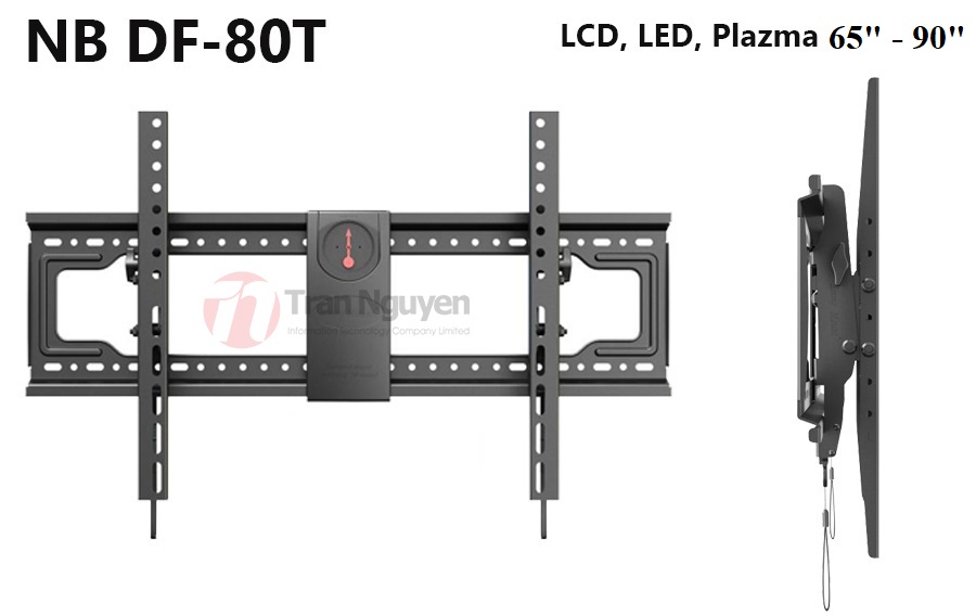 Giá Treo Tivi Nghiêng Gật Gù NB DF80-T 65 - 90 Inch Chất Lượng Cao