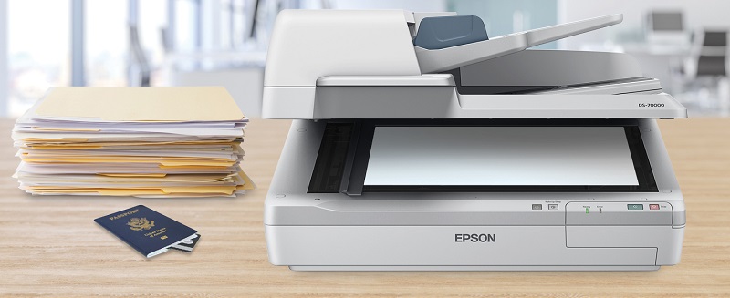 Hình ảnh thực tế máy quét Epson DS-70000