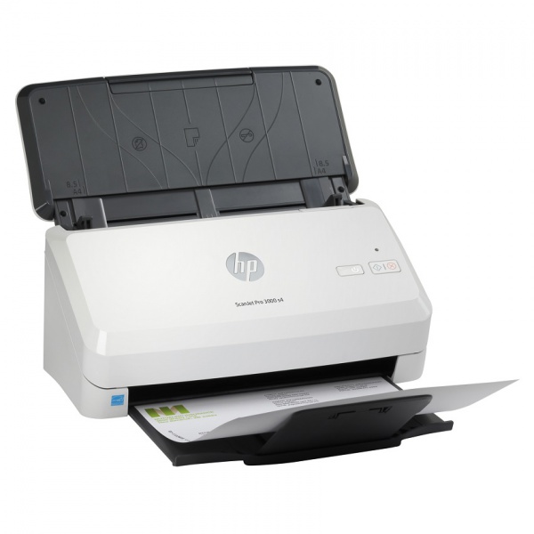 Máy Scan HP ScanJet Pro 3000 S4 (6FW07A) nghiêng khi quét