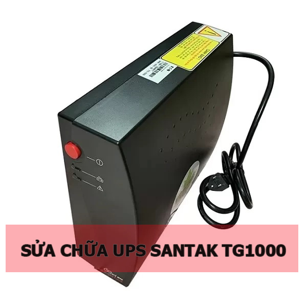 Kinh nghiệm khi sửa chữa bộ lưu điện Santak 1000VA (TG1000)