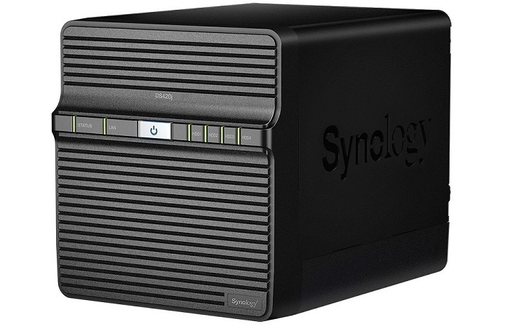 Thiết bị lưu trữ Synology DS420j sở hữu thiết kế nhỏ gọn