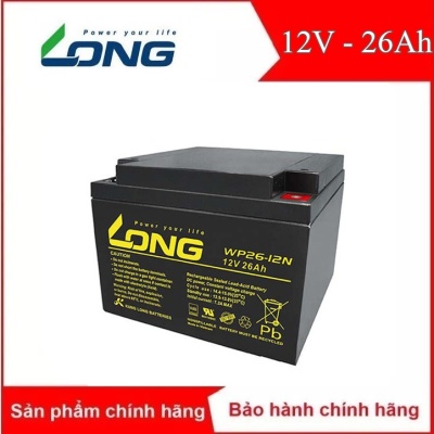 Ắc quy kín khí Long 12V-26Ah (WP26-12N)