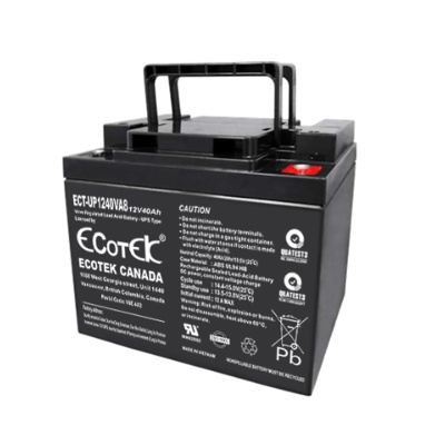 Ắc quy ECOTEK 12V-40Ah (ECT-UP1240VA8)