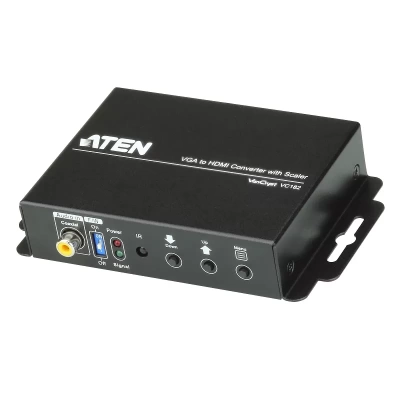 Bộ chuyển đổi VGA/Audio sang HDMI với Scaler ATEN VC182