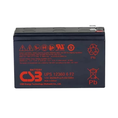 Ắc quy CSB UPS123606F2 12V-6Ah