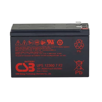 Ắc quy CSB UPS123607F2 12V-7Ah