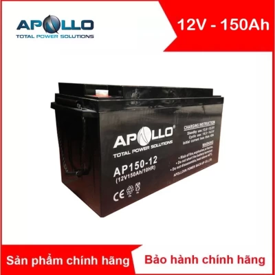 Ắc quy kín khí APOLLO 12V-150AH (AP150-12)