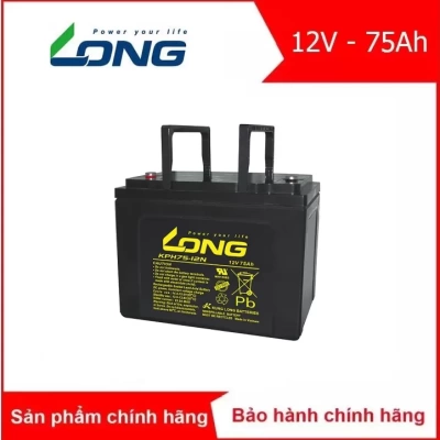 Ắc quy kín khí Long 12V-75Ah (KPH75-12N)