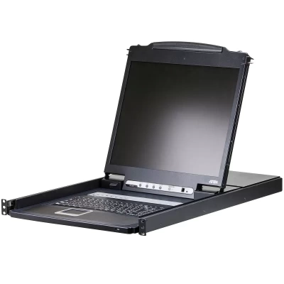 Bộ chuyển đổi KVM LCD đơn 8/ 16 cổng PS/2-USB VGA ATEN