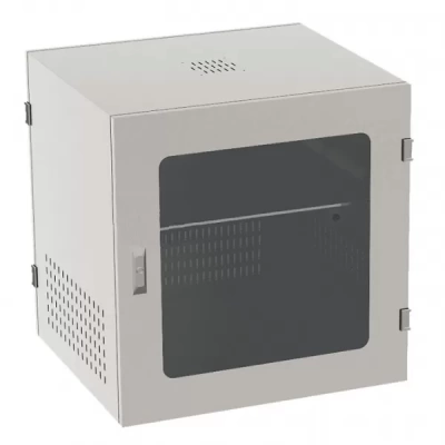 Tủ rack 10U UNR N10U-D500 cửa mika