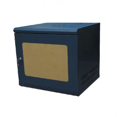 Tủ rack treo tường 19 inch 9U D450 TMC TM945WMC cửa mica