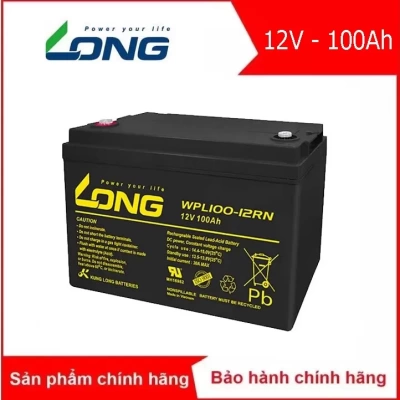 Ắc quy kín khí Long 12V-100Ah (WPL100-12RN)
