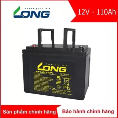 Ắc quy kín khí Long 12V-110Ah (KPH110-12N)