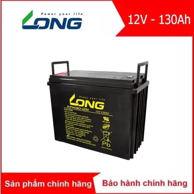 Ắc quy kín khí Long 12V-130Ah (KPH130-12N)