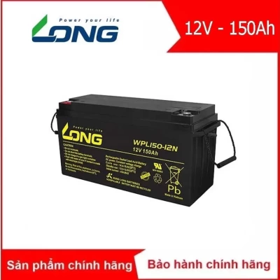 Ắc quy kín khí Long 12V-150Ah (WPL150-12N)