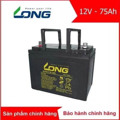 Ắc quy kín khí Long 12V-75Ah (KPH75-12U)