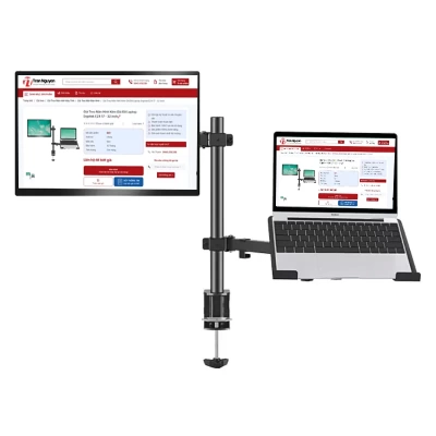 Giá Treo Màn Hình Kèm Giá Đỡ Laptop Ergotek EZ4 17 - 32 inch