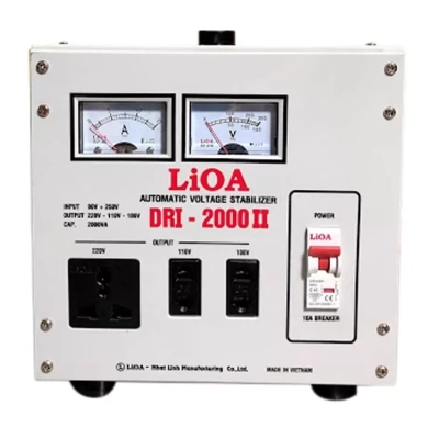 Ổn áp LIOA DRI-2000II 2KVA hàng chính hãng
