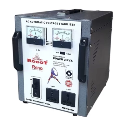Ổn áp Robot Reno 3KVA (90V-250V) 1 pha