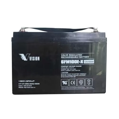 Ắc quy VISION 6FM100E-X 12V-100Ah