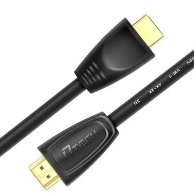 Dây Cáp HDMI 19+1 DTECH chất lượng hình ảnh sắc nét