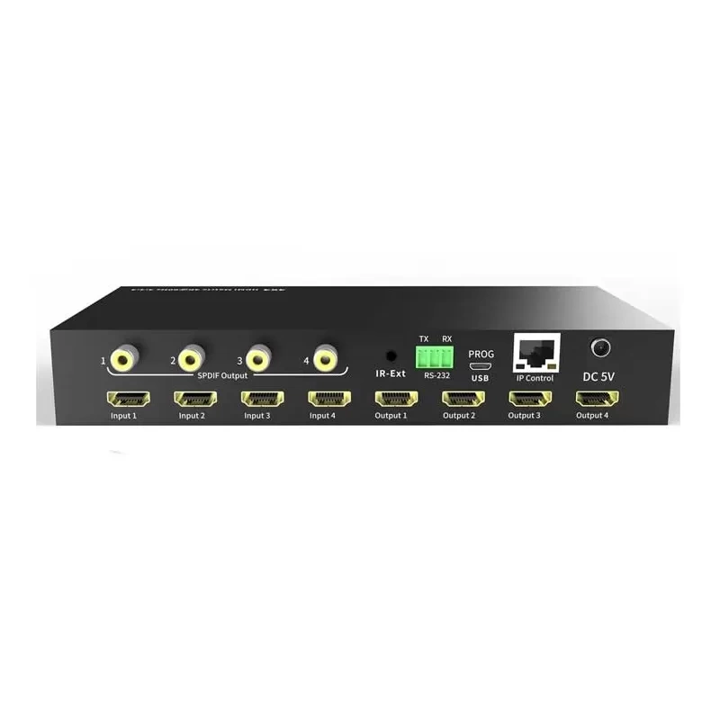 ANGUSTOS KVM0404K6P - 4K HDMI Matrix Switch 4 x 4