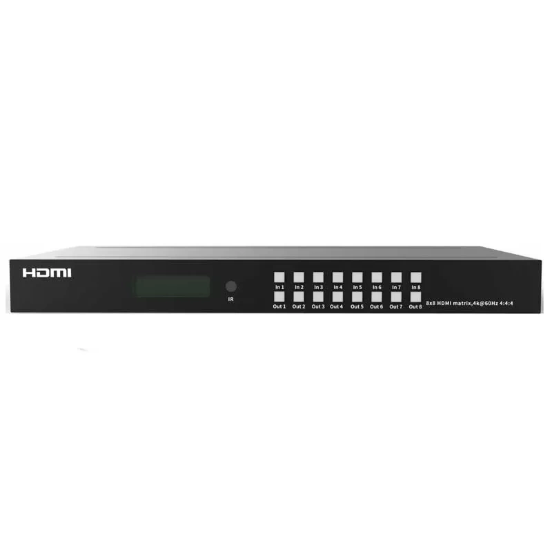 ANGUSTOS KVM0808K6–4K HDMI Matrix Switch 8 x 8