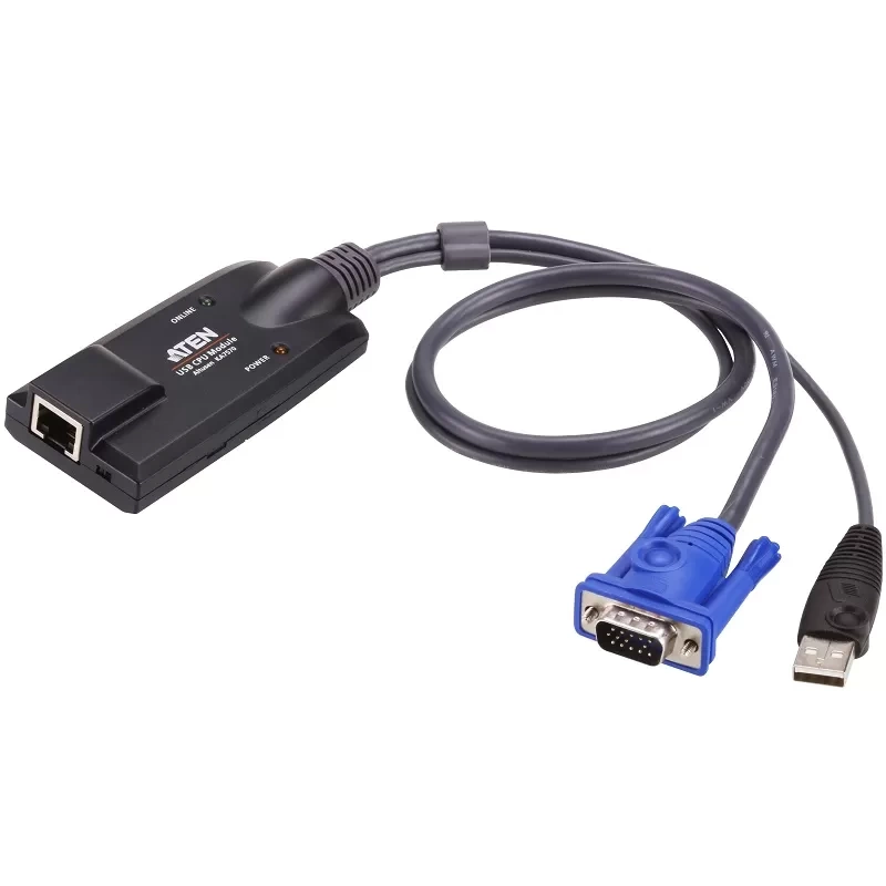 Bộ chuyển đổi KVM USB VGA có hỗ trợ video ATEN KA7170