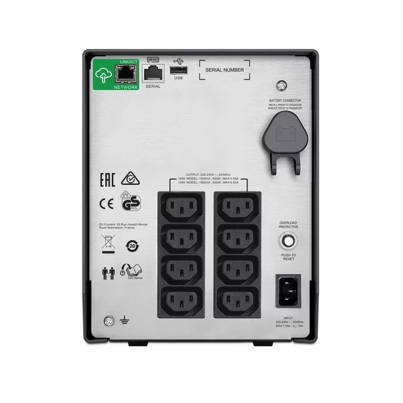 Bộ lưu điện APC Smart-UPS C SMC1000IC 1000VA LCD 230V with SmartConnect