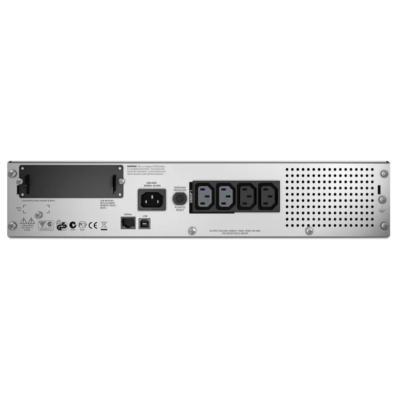 Bộ lưu điện APC Smart-UPS SMT750RMI2U (750VA/500W)