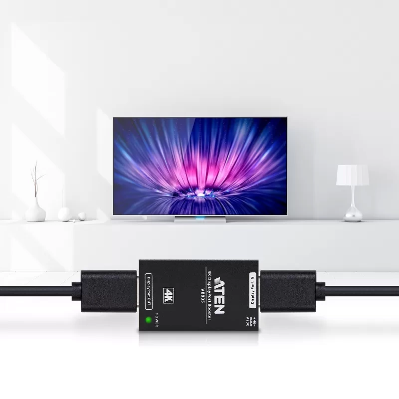 Bộ khuếch đại DisplayPort true 4K ATEN VB905