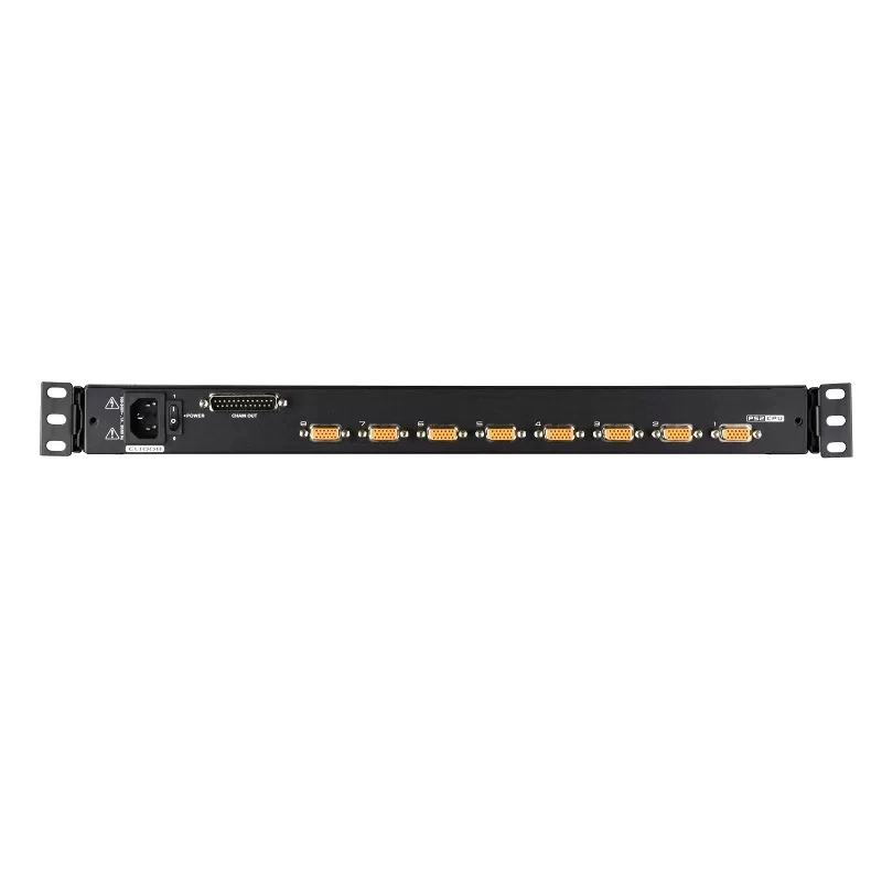 ATEN 8 / 16 - Port PS/2-USB VGA Single Rail LCD KVM Switch