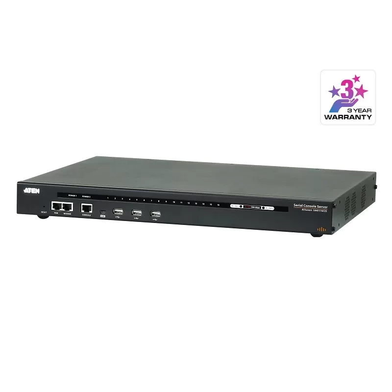 8/16/32/48-Port Serial Console Server ATEN SN01xxC
