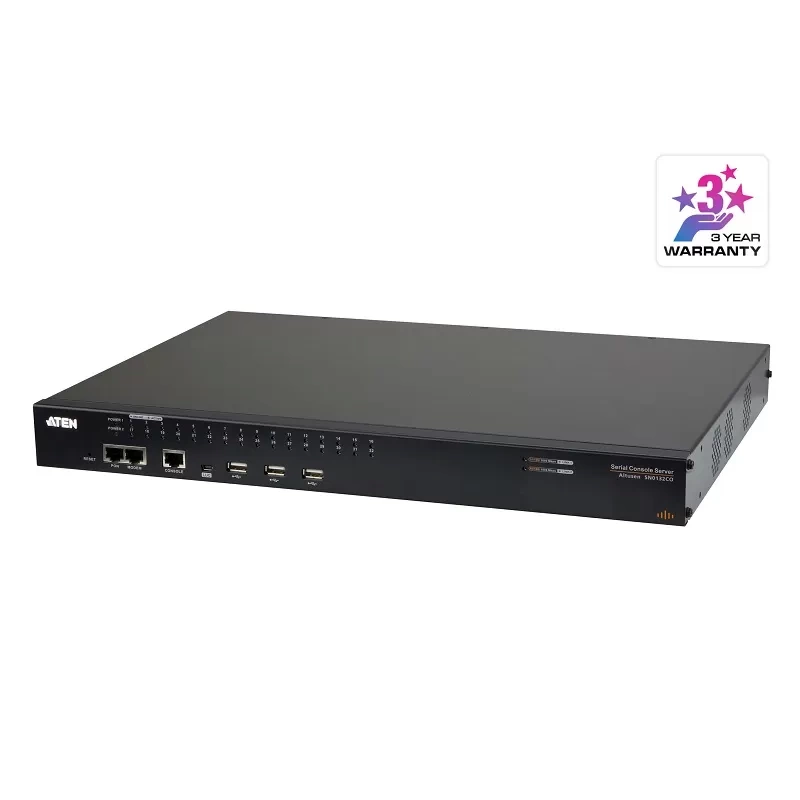 8/16/32/48-Port Serial Console Server ATEN SN01xxC