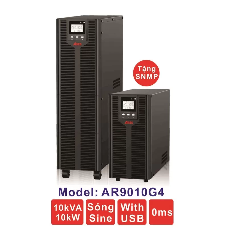 Bộ lưu điện ARES AR9010G4 10KVA Online