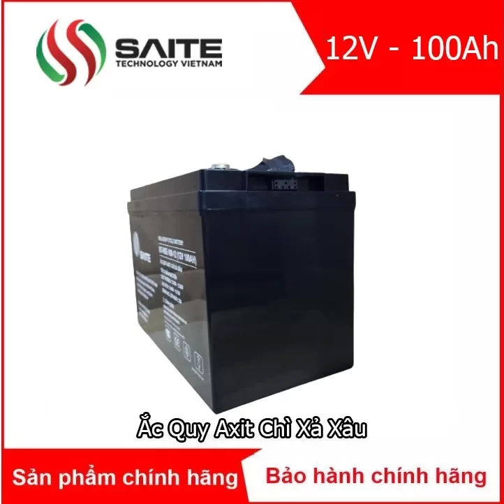 Ắc quy axit chì xả sâu SAITE (DC-AGM) BT-HSE-100-12