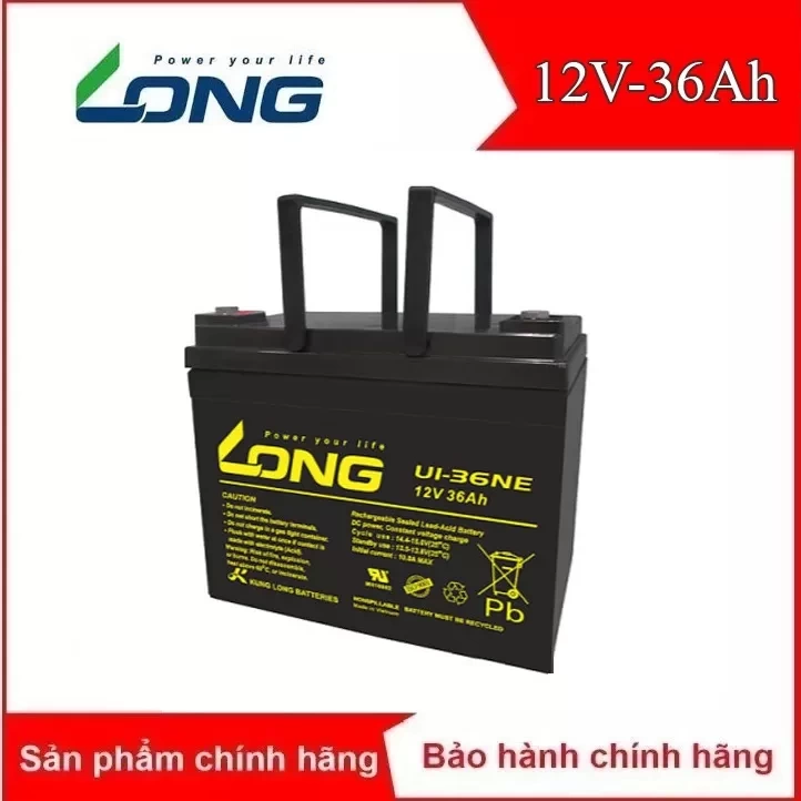 Ắc quy kín khí Long 12V-36Ah (U1-36NE)