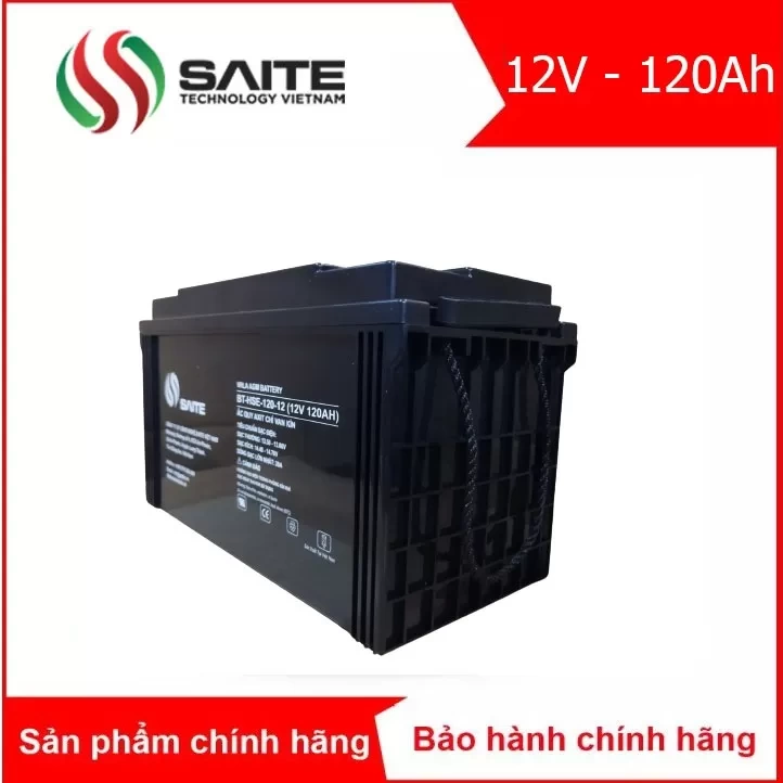 Bình ắc quy kín khí SAITE 12V - 120Ah (BT-HSE-120-12)