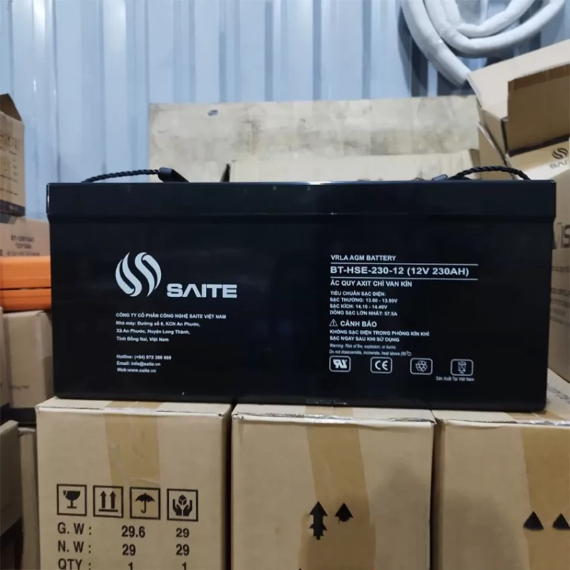 Bình ắc quy kín khí SAITE 12V - 230Ah (BT-HSE-230-12)