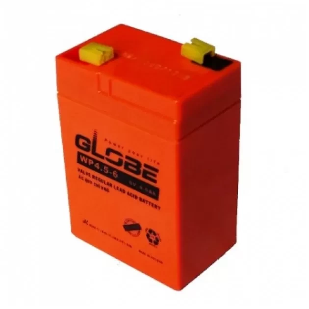 Ắc quy kín khí Globe 6V-5Ah (WP5-6), ắc quy khô giá rẻ