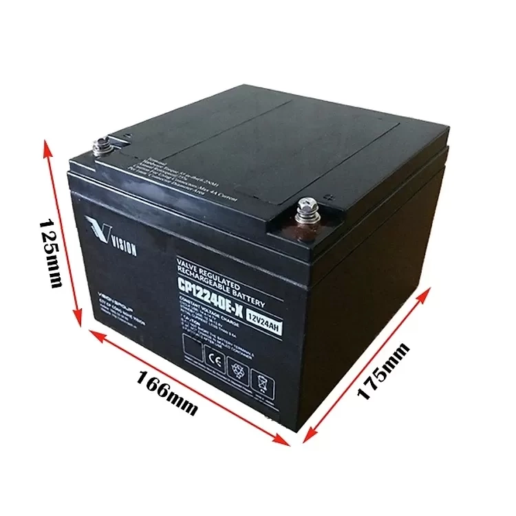 Ắc quy VISION CP12240E-X 12V-24Ah