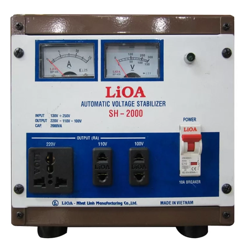 Ổn áp LIOA SH-2000 2KVA dòng 1 pha